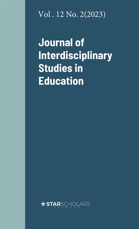 jese def|Journal of Interdisciplinary Studies in Education.